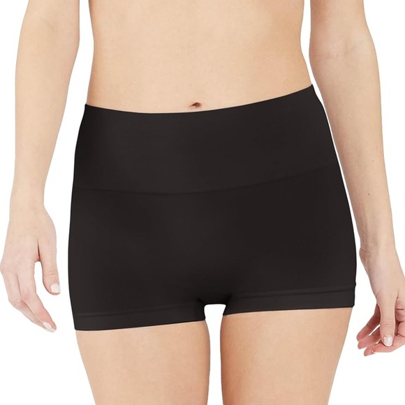 SPANX High Waist Black Shorts - Picture 1 of 7